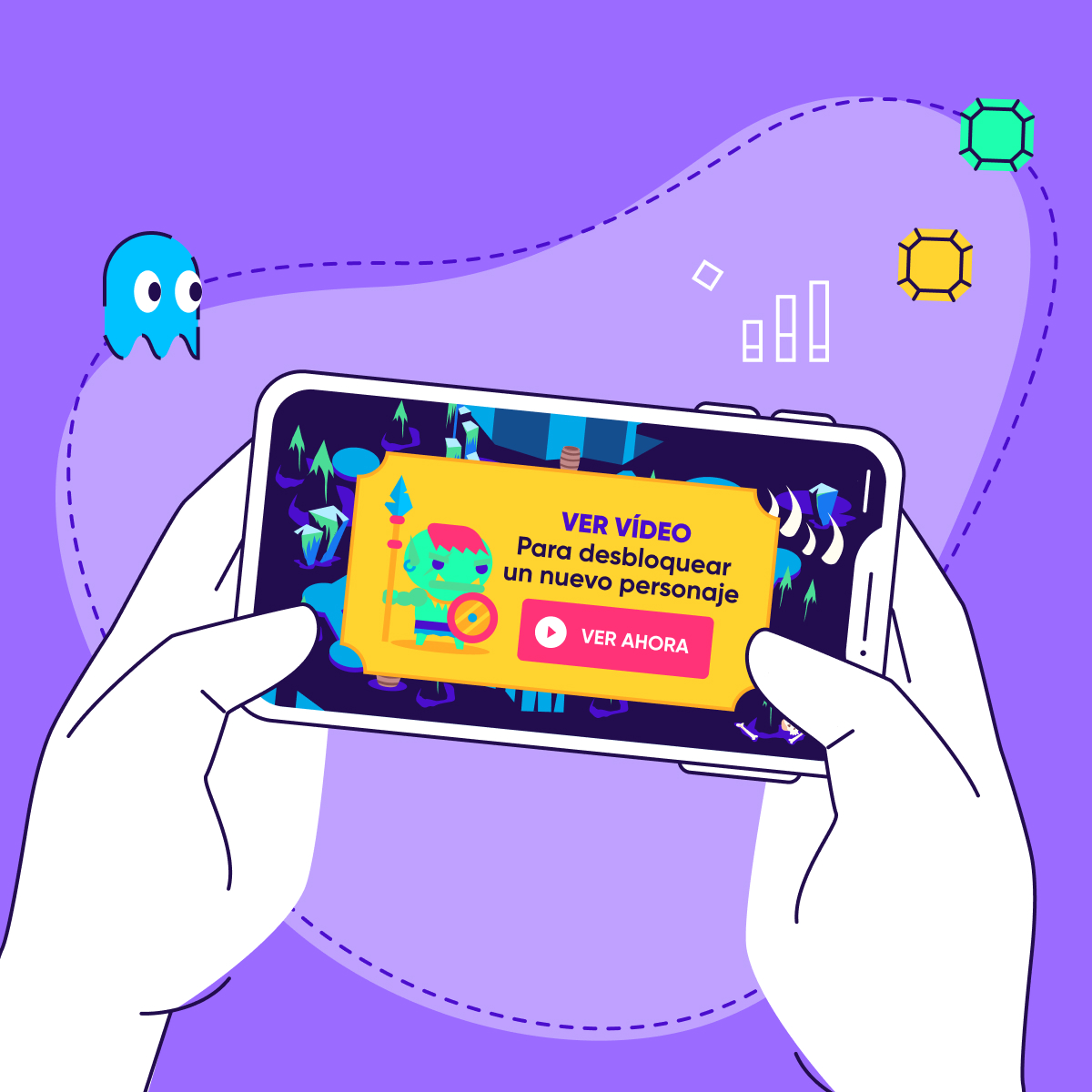 7286 Mobile game ads 1200x1200-SP Anuncios de juegos móviles | AppsFlyer