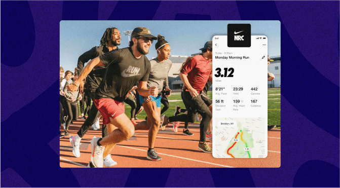 Creatividades publicitarias: ejemplo de Nike Run Club